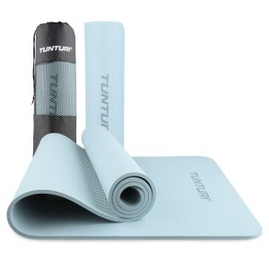 Yoga mat Tunturi Yogamat 8mm, Light Blue