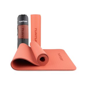 Yoga mat Tunturi Yogamat 8mm, Rose Gold