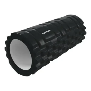 Massage roller TUNTURI Yoga Foam Grid Roller 33cm, black