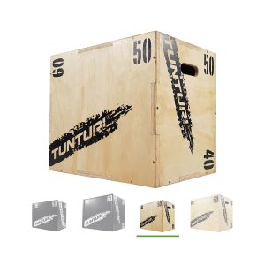 Training box TUNTURI Plyo Box Wood 40/50/60cm