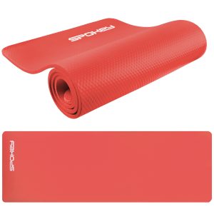 Gymnastics mat SPOKEY Fluffy, red